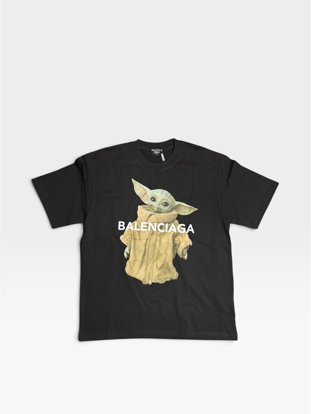 Balenciaga Baby Yoda black T-shirt
